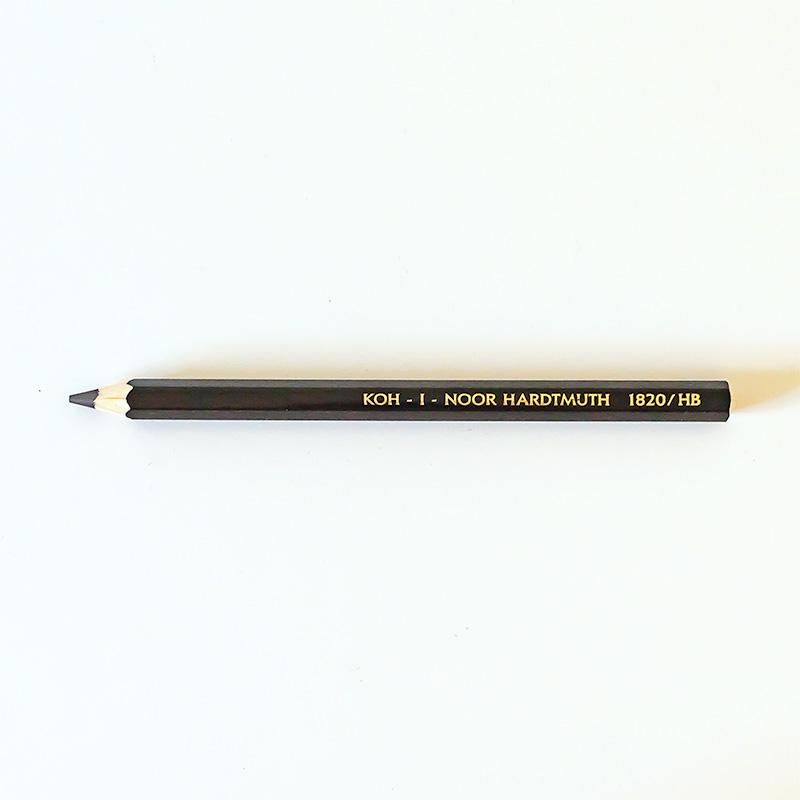 KOH-I-NOOR コヒノール 太軸鉛筆 1820 HB 六角軸 - 商いや 山田の
