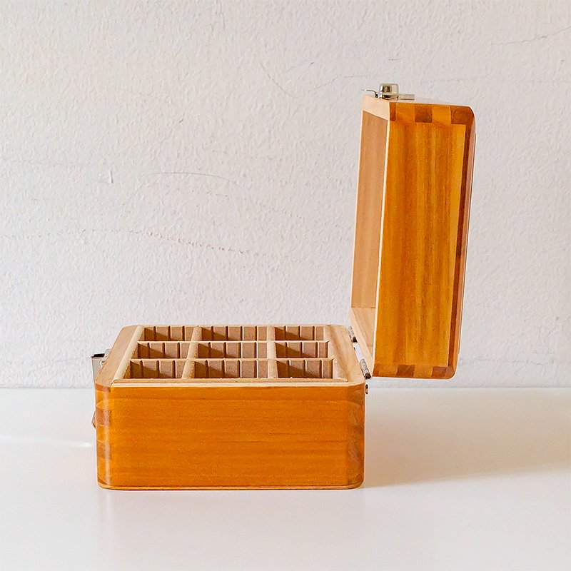 松野屋 木製印箱 小