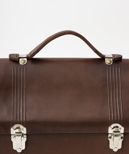 Mens leather lunch bag store