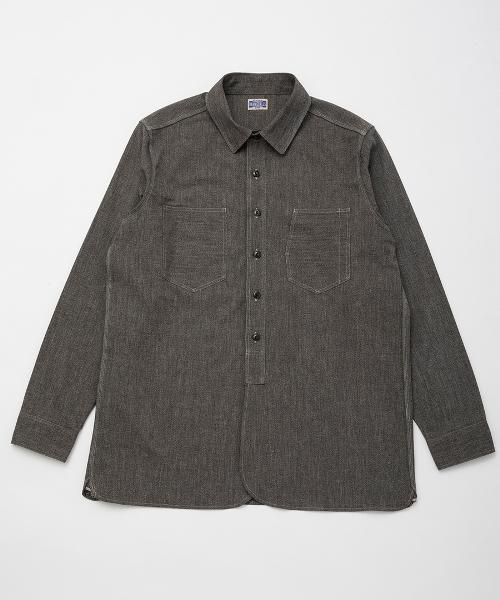 RAGTIME GZ-RAY19 CHAMBRAY CHIN STRAP SHIRTS L/S - 【公式 RAGTIME GZ-RAY19 CHAMBRAY CHIN STRAP SHIRTS L/S - 【公式