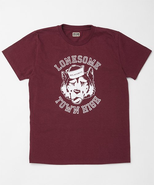 <img class='new_mark_img1' src='https://img.shop-pro.jp/img/new/icons20.gif' style='border:none;display:inline;margin:0px;padding:0px;width:auto;' />RAGTIME LONESOME TOWN HIGH PRINT TEE  (FLOCKY)