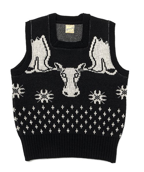 <img class='new_mark_img1' src='https://img.shop-pro.jp/img/new/icons20.gif' style='border:none;display:inline;margin:0px;padding:0px;width:auto;' />RAGTIME MOOSE SQUARE NECK VEST