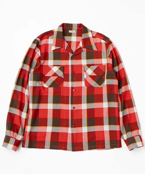 <img class='new_mark_img1' src='https://img.shop-pro.jp/img/new/icons20.gif' style='border:none;display:inline;margin:0px;padding:0px;width:auto;' />RAGTIME OG PLAID RAYON SHIRTS