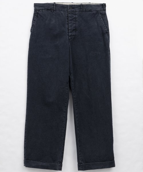 <img class='new_mark_img1' src='https://img.shop-pro.jp/img/new/icons20.gif' style='border:none;display:inline;margin:0px;padding:0px;width:auto;' />RAGTIME CANVAS CINCHBACK TROUSERS AGED