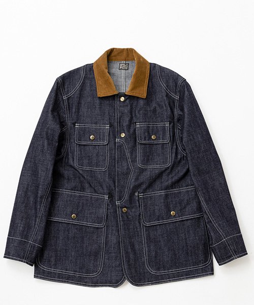 <img class='new_mark_img1' src='https://img.shop-pro.jp/img/new/icons20.gif' style='border:none;display:inline;margin:0px;padding:0px;width:auto;' />RAGTIME HUNTING JKT 10oz DENIM