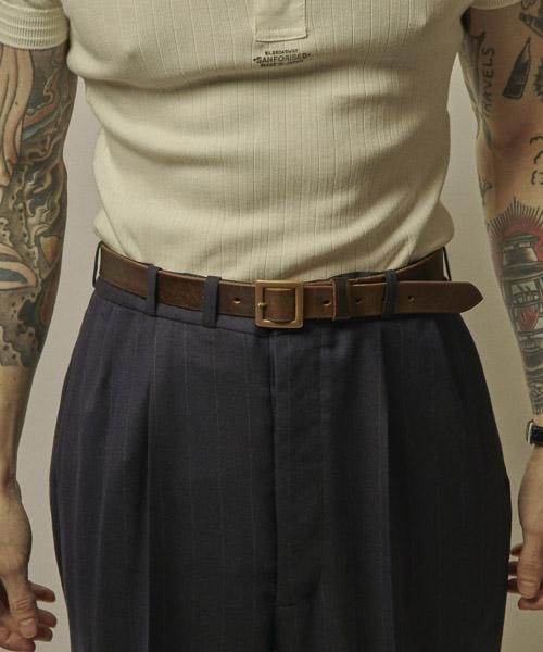RAGTIME LEATHER GARRISON BELT 25mm - 【公式サイト】ONLINE