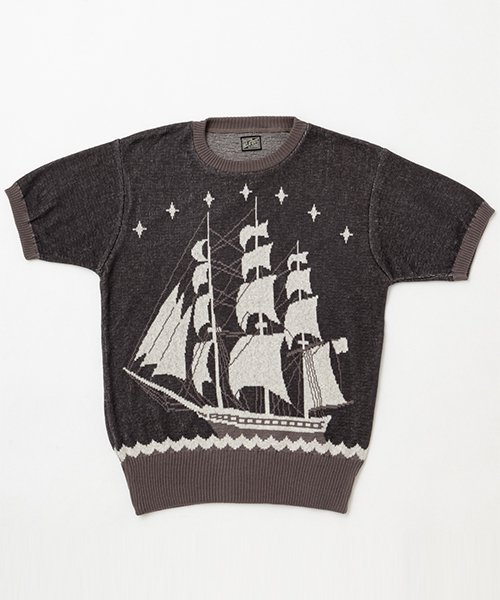 RAGTIME SAILING BOAT COTTON SWEATER S/S