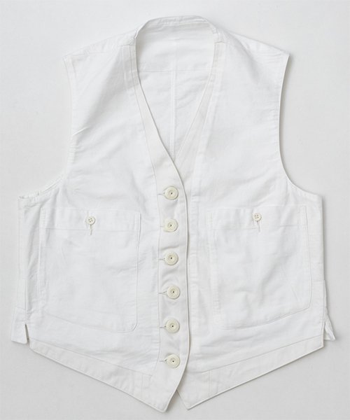 <img class='new_mark_img1' src='https://img.shop-pro.jp/img/new/icons20.gif' style='border:none;display:inline;margin:0px;padding:0px;width:auto;' />RAGTIME SERVICE VEST  REVERSIBLE COTTON CANVAS