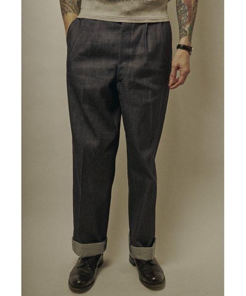 RAGTIME DENIM 2TACK TROUSERS ROLLED UP HEM - 【公式サイト RAGTIME DENIM 2TACK TROUSERS ROLLED UP HEM - 【公式サイト