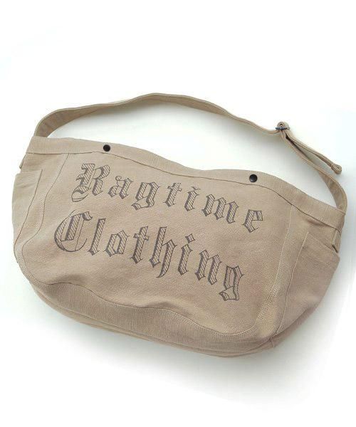 RAGTIME NEWSPAPER BAG CANVAS OE LETTER PRINT - 【公式サイト RAGTIME NEWSPAPER BAG CANVAS OE LETTER PRINT - 【公式サイト