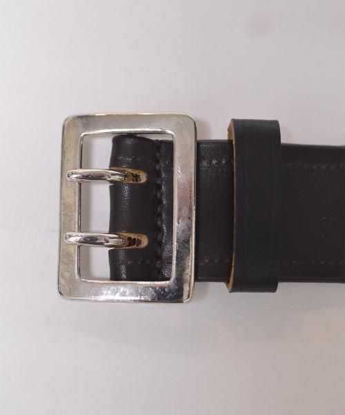 【完売品】ベラフォンテ ラグタイム パンチングレザー ダブルプロング ギャリソン RAGTIME PUNCHING LEATHER DOUBLE PRONG GARRISON BELT 40mm