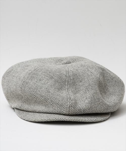 BELAFONTE べラフォンテ RAGTIME PEAKY HAT LINEN HOUNDS TOOTH