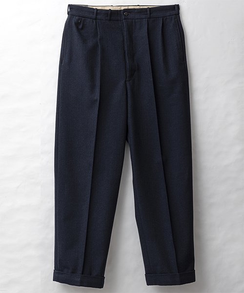 <img class='new_mark_img1' src='https://img.shop-pro.jp/img/new/icons14.gif' style='border:none;display:inline;margin:0px;padding:0px;width:auto;' />RAGTIME TLT 2TACK TROUSERS　HEAVY WOOL-C HERRINGBONE