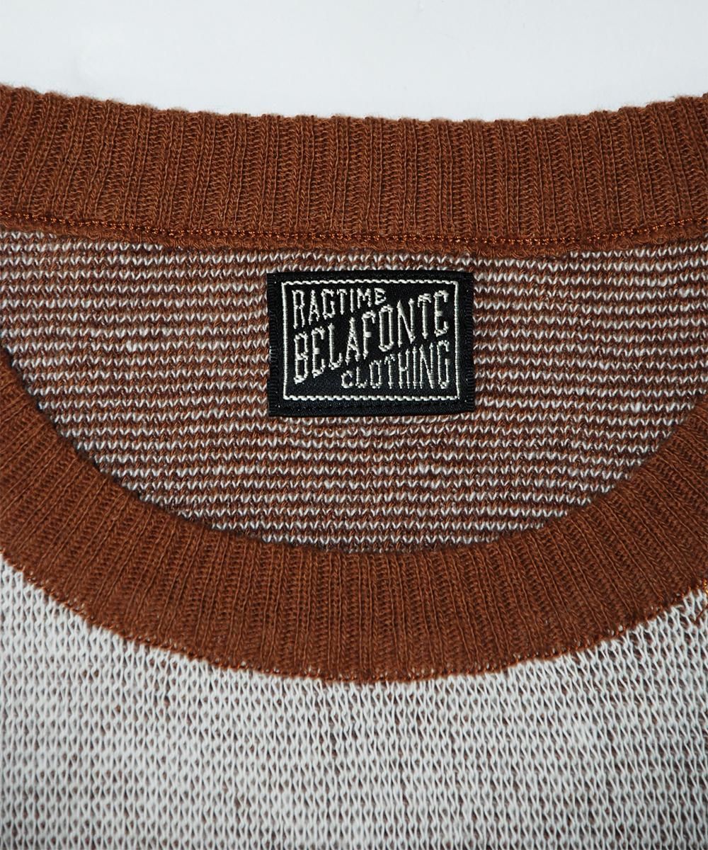RAGTIME FISH BONE NATIVE COTTON SWEATER - 【公式サイト