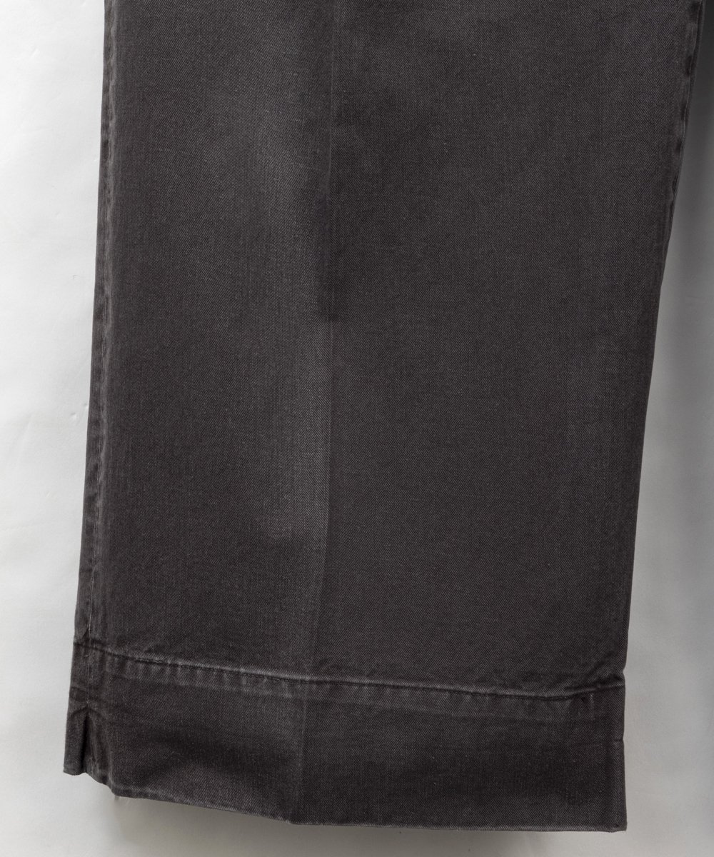 RAGTIME TLT 2TACK TROUSERS AGED TWILL (CHINO SMOKE BLACK) - 【公式 