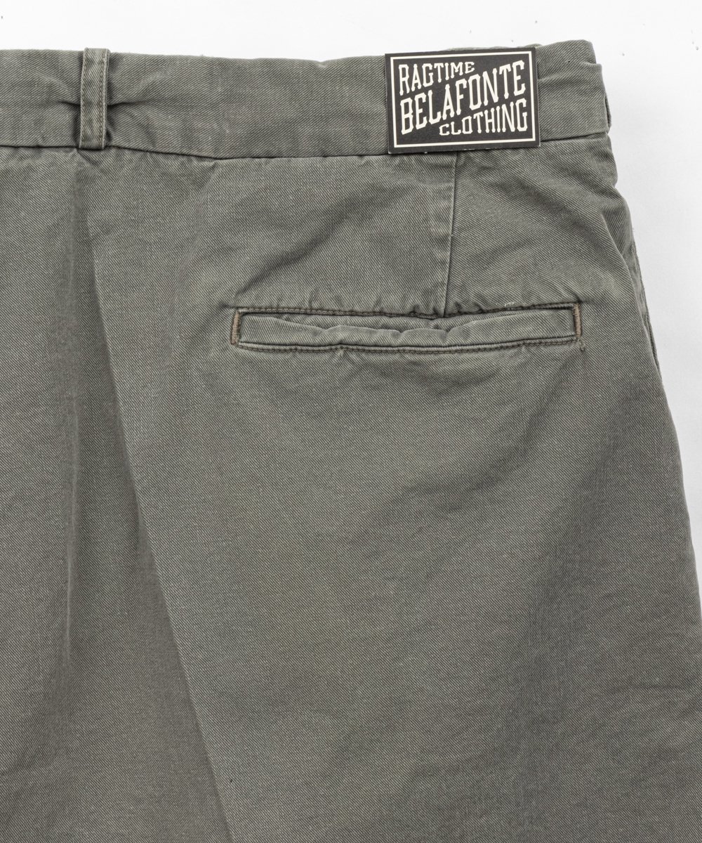 RAGTIME TLT 2TACK TROUSERS AGED TWILL (CHINO SMOKE BLACK) - 【公式 ...