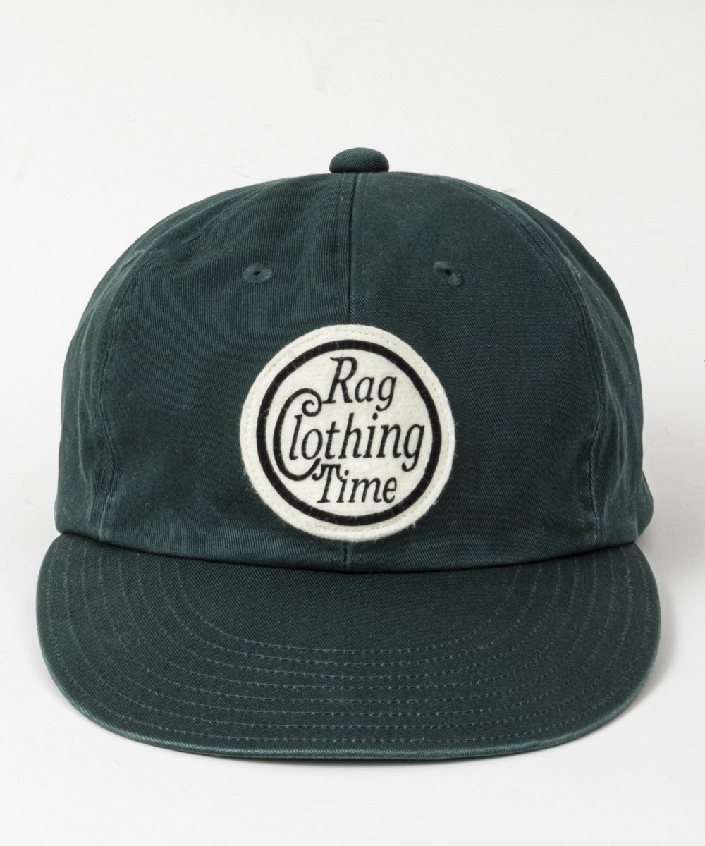 <img class='new_mark_img1' src='https://img.shop-pro.jp/img/new/icons14.gif' style='border:none;display:inline;margin:0px;padding:0px;width:auto;' />RAGTIME BASEBALL FELT PATCH MIDDLE BRIM CAP (AGED)