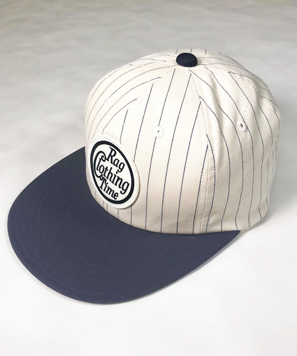 <img class='new_mark_img1' src='https://img.shop-pro.jp/img/new/icons14.gif' style='border:none;display:inline;margin:0px;padding:0px;width:auto;' />RAGTIME BASEBALL FELT PATCH MIDDLE BRIM CAP