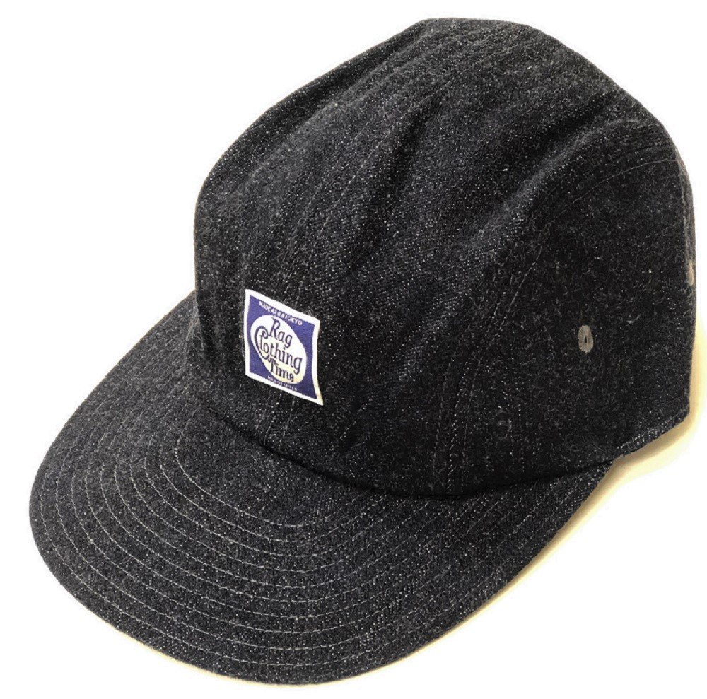 <img class='new_mark_img1' src='https://img.shop-pro.jp/img/new/icons14.gif' style='border:none;display:inline;margin:0px;padding:0px;width:auto;' />RAGTIME MECHANIC CAP DENIM BLUE TAG