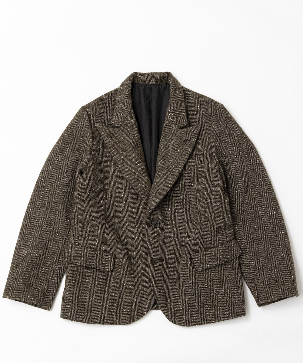 <img class='new_mark_img1' src='https://img.shop-pro.jp/img/new/icons14.gif' style='border:none;display:inline;margin:0px;padding:0px;width:auto;' />RAGTIME PEAKED LAPEL JACKET 2022AW