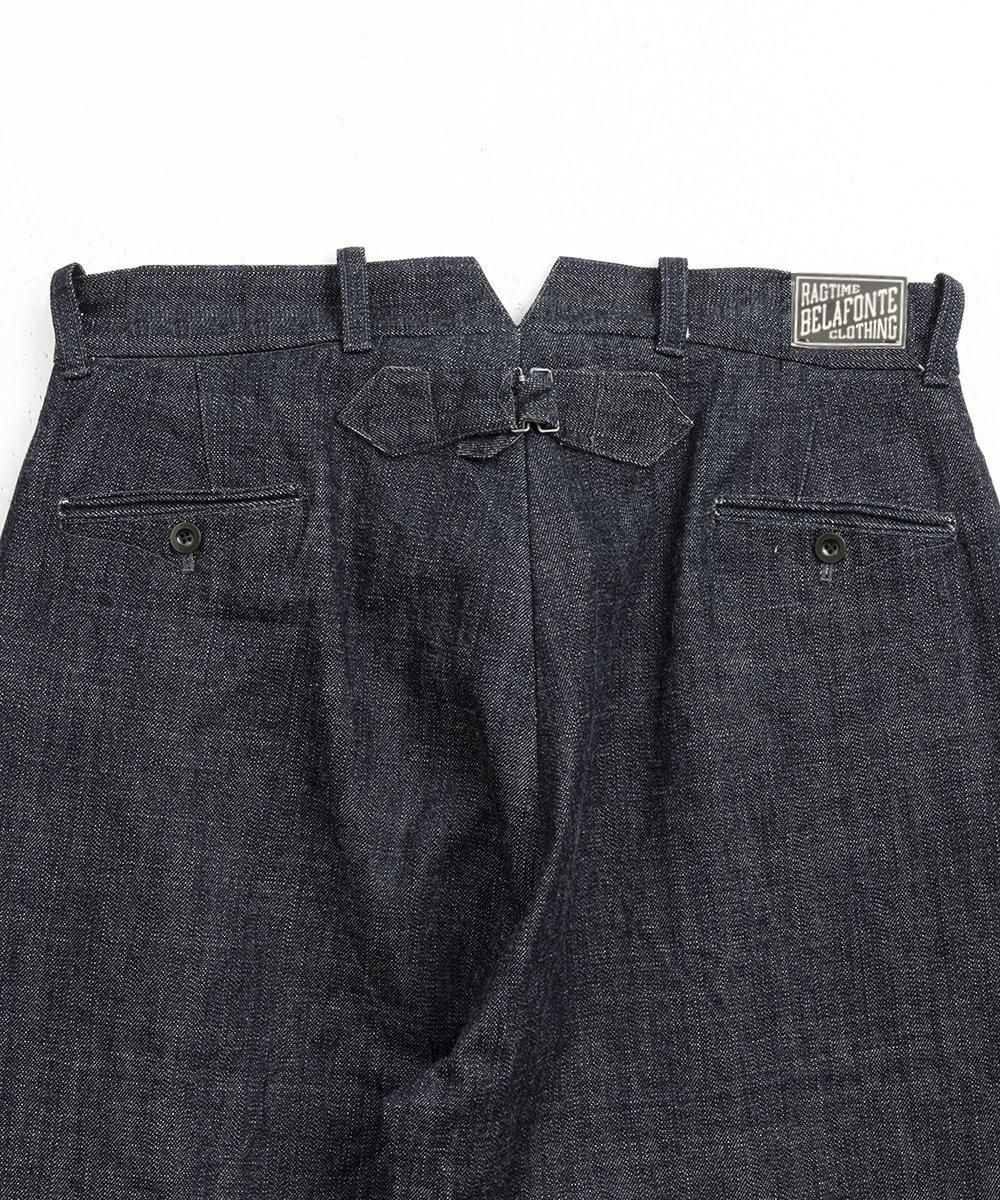 RAGTIME HIBACK TROUSERS BUCKLE BACK DENIM - 【公式サイト RAGTIME HIBACK TROUSERS BUCKLE BACK DENIM - 【公式サイト