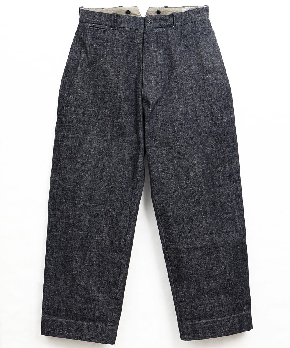 <img class='new_mark_img1' src='https://img.shop-pro.jp/img/new/icons14.gif' style='border:none;display:inline;margin:0px;padding:0px;width:auto;' />RAGTIME HI BACK TROUSERS BUCKLE BACK  DENIM