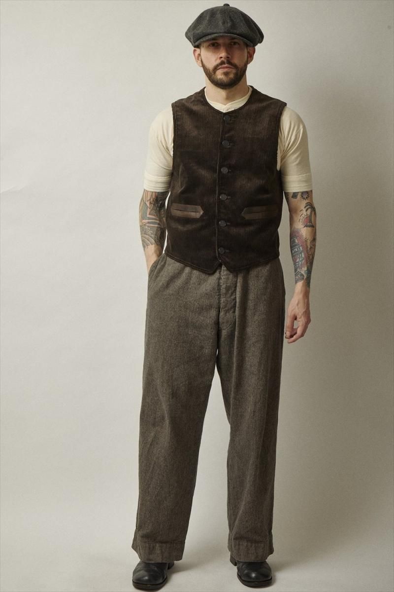 トップス BELAFONTE RAGTIME CIVILIAN DECK VEST Belafonte Ragtime