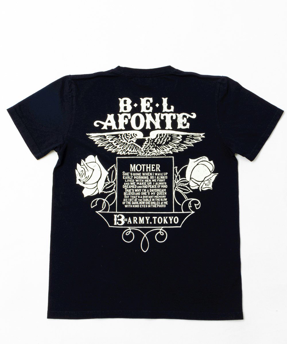 <img class='new_mark_img1' src='https://img.shop-pro.jp/img/new/icons14.gif' style='border:none;display:inline;margin:0px;padding:0px;width:auto;' />RAGTIME SOUVENIR ROSE BACK PRINT Tee