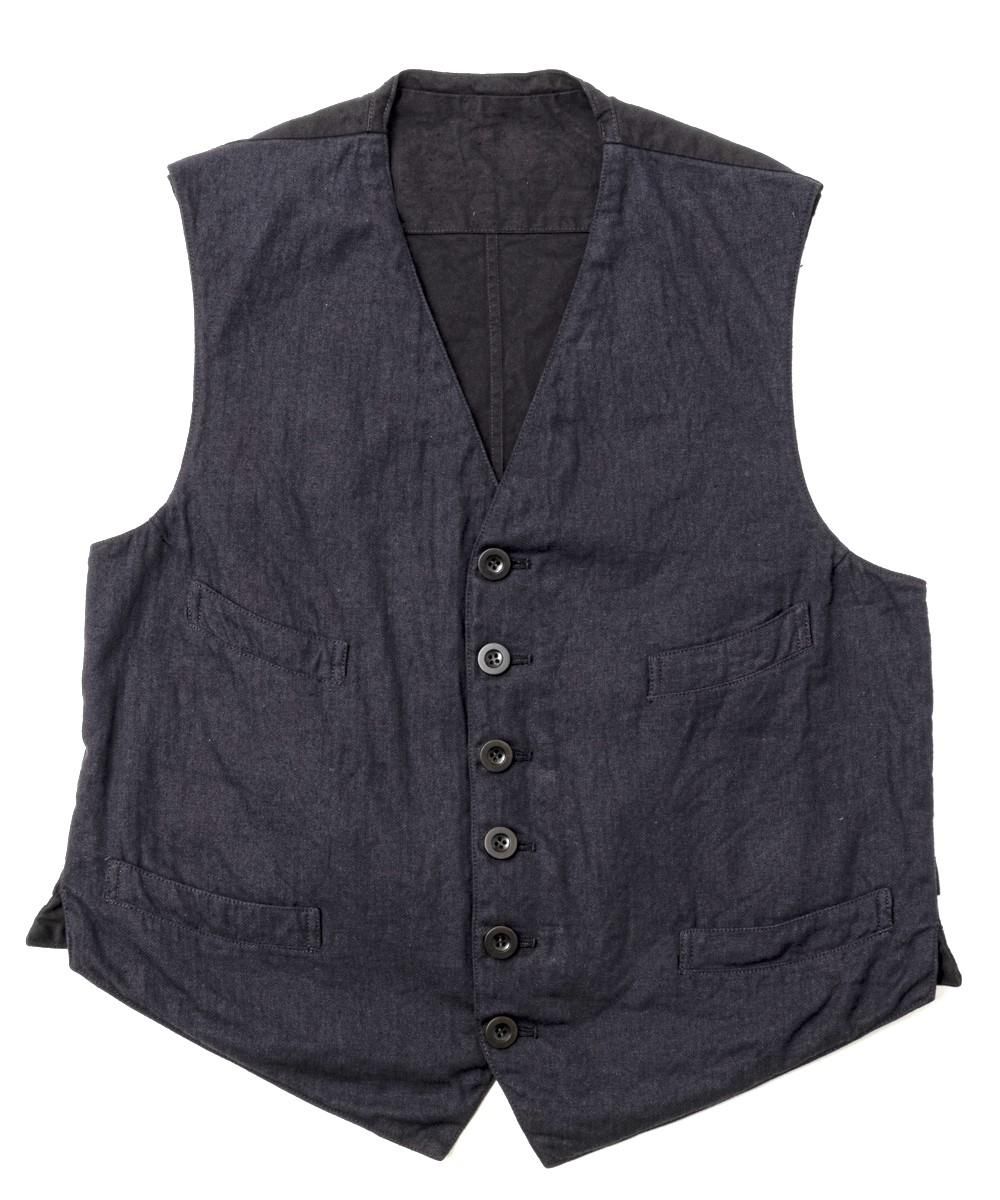 BELAFONTE ベラフォンテWOOL DECK VEST BLACK