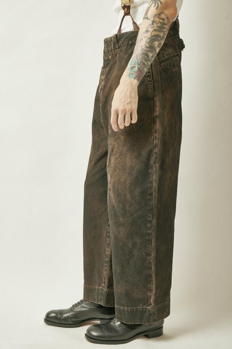 jepy。HIBACK TROUSERS BUCKLE BACK Belafonte RAGTIME HIBACK TROUSERS BUCKLE BACK DENIM – Blue