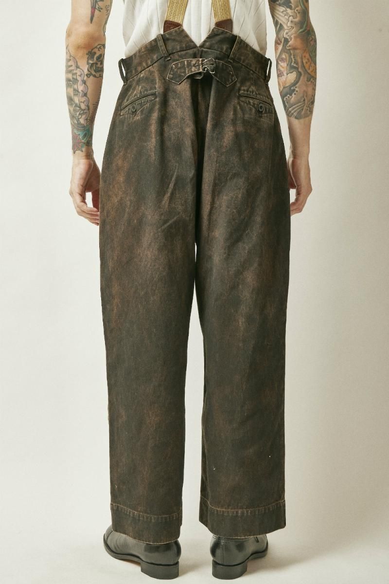 jepy。HIBACK TROUSERS BUCKLE BACK Belafonte RAGTIME HIBACK TROUSERS BUCKLE BACK DENIM – Blue
