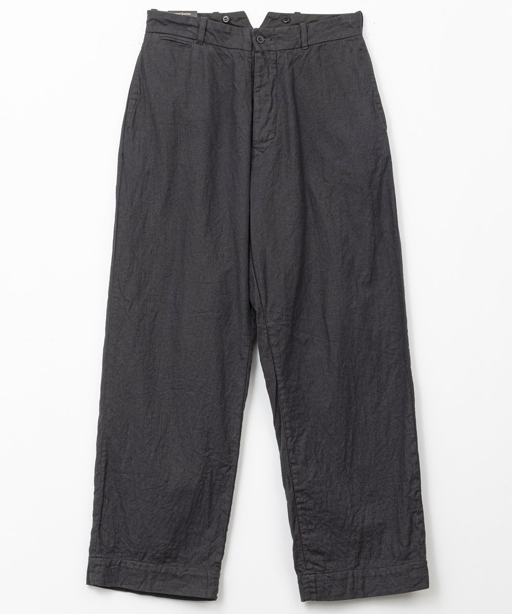 <img class='new_mark_img1' src='https://img.shop-pro.jp/img/new/icons14.gif' style='border:none;display:inline;margin:0px;padding:0px;width:auto;' />RAGTIME HIBACK TROUSERS LINEN COTTON HERRINGBONE