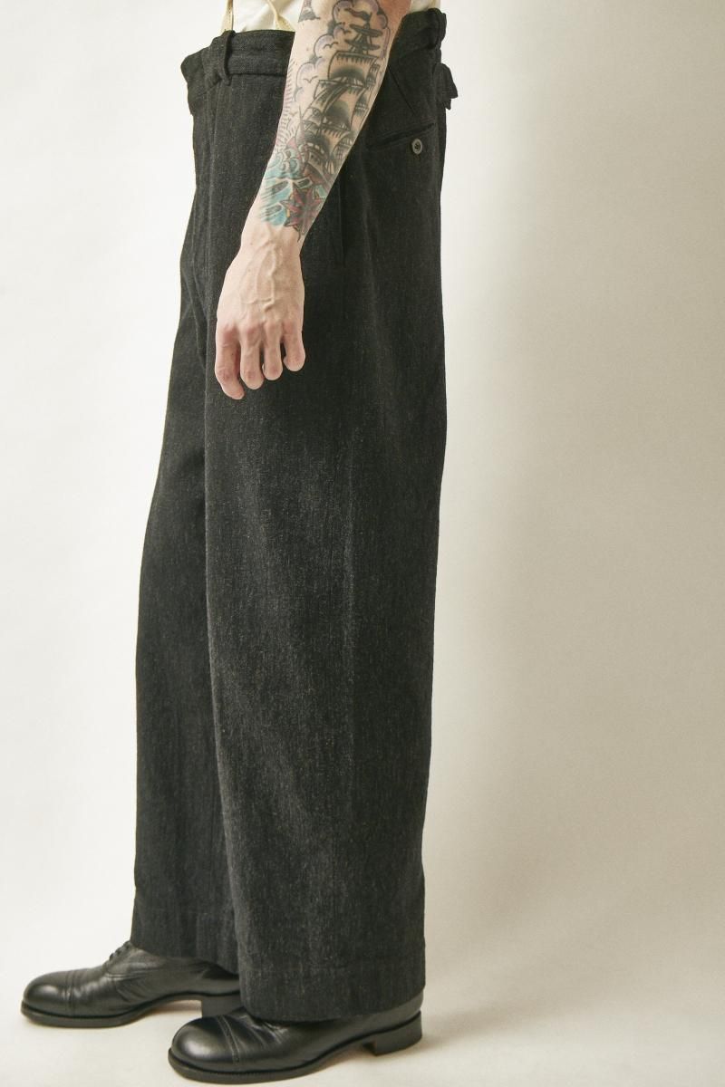 jepy。HIBACK TROUSERS BUCKLE BACK RAGTIME HIBACK TROUSERS BUCKLE BACK DENIM - 【公式サイト