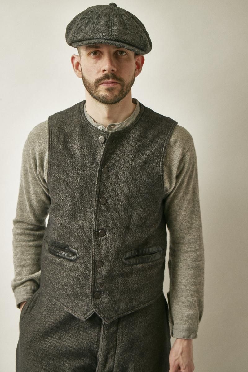 トップス Ragtime Belafonte Civilian deck vest RAGTIME N-CIVILIAN DECK VEST /BELAFONTE - PEDESTRIAN