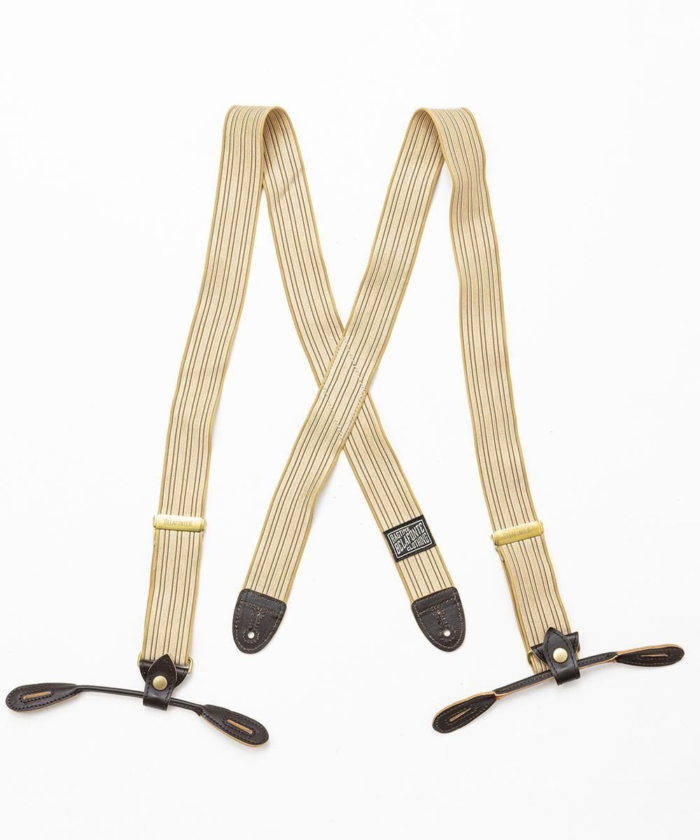 A GOODTIME PRODUCTIONレザー サスペンダー　ベラフォンテ ACCESSORIES - 【公式サイト】ONLINE STORE｜BELAFONTE