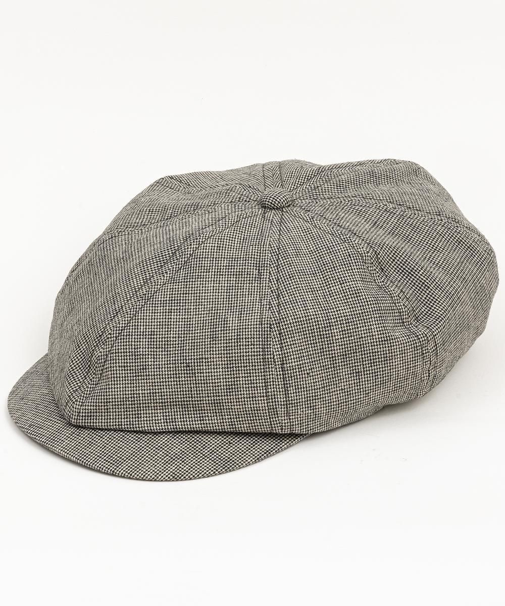 <img class='new_mark_img1' src='https://img.shop-pro.jp/img/new/icons14.gif' style='border:none;display:inline;margin:0px;padding:0px;width:auto;' />RAGTIME PEAKY HAT LINEN COTTON HOUNDTOOTH