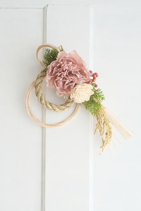 専用　ピンク芍薬　クレイフラワー グレイピンクの芍薬のお飾り - honeygarden