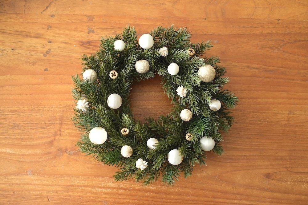 ボールのクリスマスリース（オーダーメイド）
