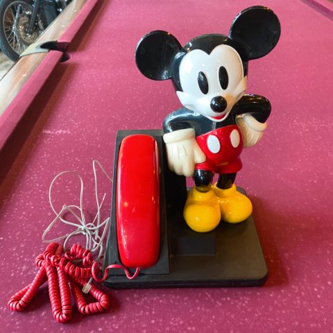DISNEY ミッキーマウス電話機① - ヴィンテージ雑貨の通販【OttO
