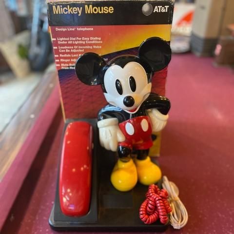 DISNEY ミッキーマウス電話機② - ヴィンテージ雑貨の通販【OttO 