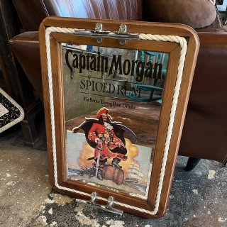 ヴィンテージ　Captain Morgan　パブミラーの商品画像