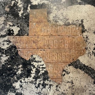 ヴィンテージ　テキサス州リメイクライセンスプレートの商品画像