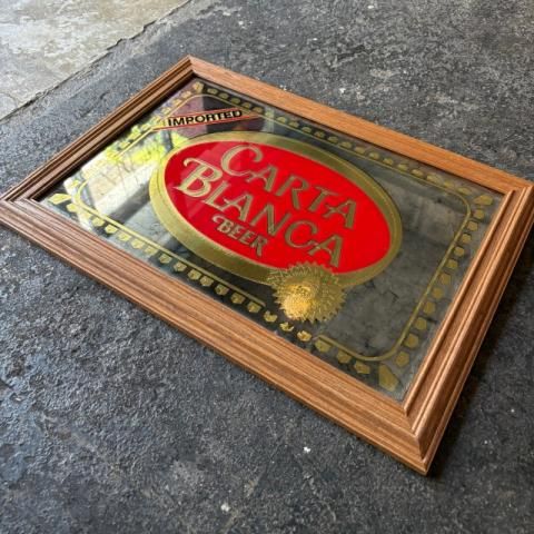 CARTA BLANCA ヴィンテージパブミラー - ヴィンテージ雑貨の通販【OttO