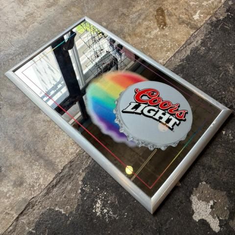 Coors LIGHT ヴィンテージパブミラー - ヴィンテージ雑貨の通販