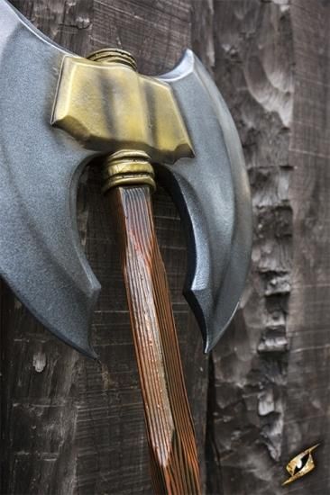 Doubleheaded Battle Axe - 85 cm - Larp Shop Japan
