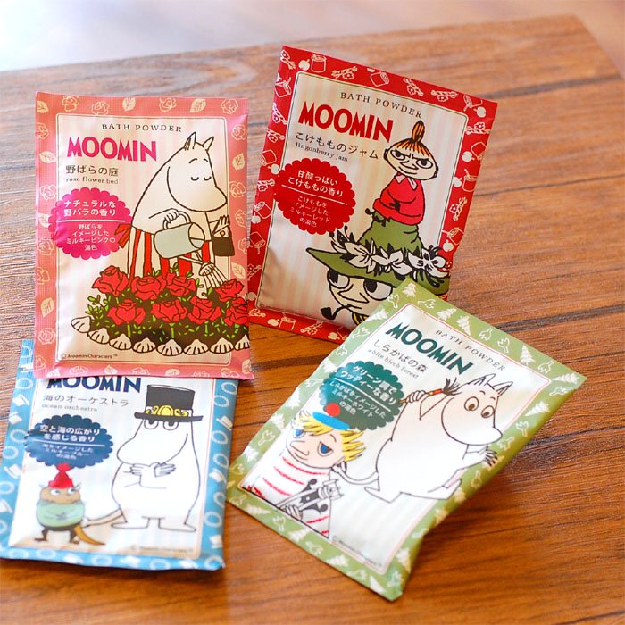 MOOMIN ムーミン バスパウダー お風呂/入浴剤 - 北欧雑貨とハンドメイド雑貨の通販専門店 OKAYU LABO
