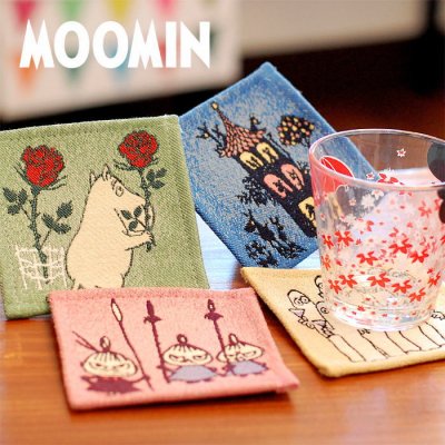 MOOMIN(ムーミン) ゴブラン織り コースター 