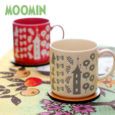 MOOMIN(ムーミン) ムーミン リトルミイ 新撥水マグカップ 北欧おしゃれ＆かわいいマグカップ