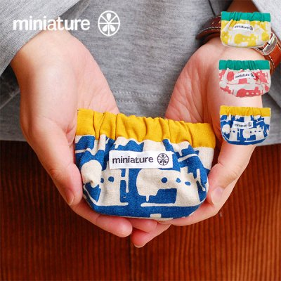 miniature(ミニチュア) 口金バネ コインポーチ 北欧おしゃれ＆かわいい小銭入れ