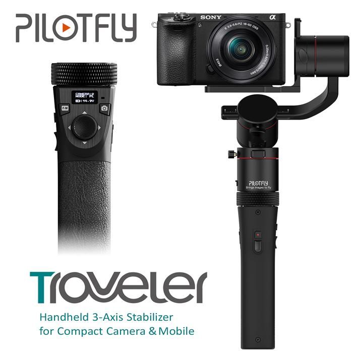 PILOTFLY TRAVELER トラベラー 3軸電動ジンバル（1年保証・遠隔